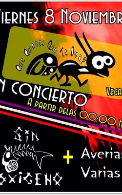 Concierto de Fin Oxigeno y Averías Varias