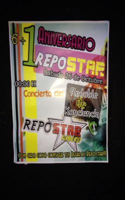 Primer aniversario Repostar