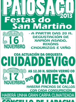 Festas do San Martiño 2013