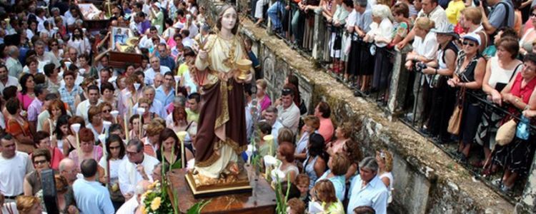 Procesión de Santa Marta de Ribarteme