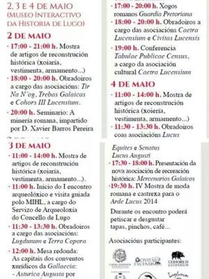 I Encontro de cidades Augusteas da Gallaecia