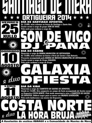 Festas Santiago de Mera 2014