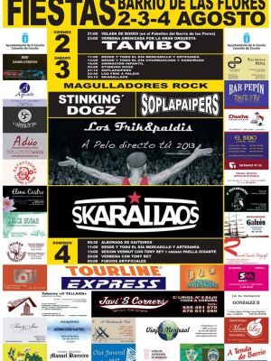 Fiestas del Barrio de las Flores 2013