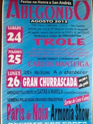 Fiesta en honor a  san Andres